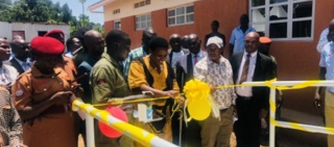 commissioning of Ngogwe health centre